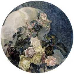 Rosor och orkidéer, 1894.