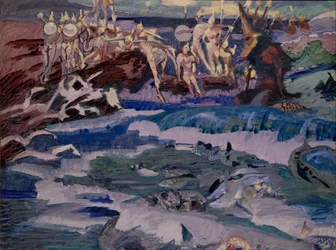 Trettiotre bogatyrer, 1901