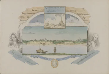Utsikt över Berezov, 1862.