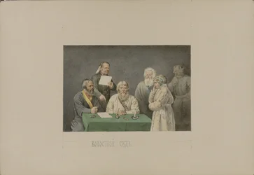 Volost Court, 1862.
