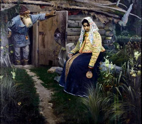 The Love Potion av Nesterov, Mikhail Vasilievich (1862-1942)