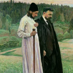 Filosoferna: porträtt av Sergej Nikolajevitj Bulgakov och Pavel Aleksandrovitj Florenskij