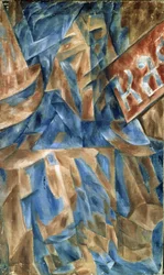 Dam på kafé, 1910-tal