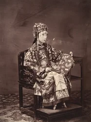 Mandarinfru, 1860-1863.