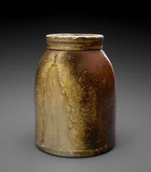 Jar, c. 1881-1892 (glidglaserat stengods)