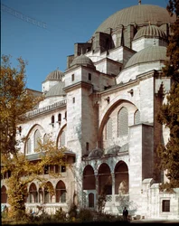 Utsikt över Suleymaniye-moskén (1550-1557)