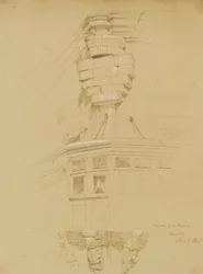 Hörn av hus--Malta