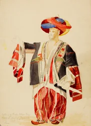 Kostym av Beder Khan Bey, n.d.