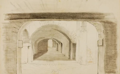 Ingång till Tassos fängelse, Ferrara