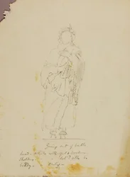 Figur Studie (avslutande bad)