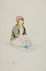 Grekisk flicka pilgrim, 1844.