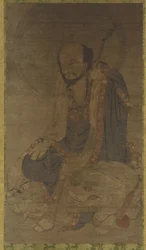 Manjusri och hans lejon