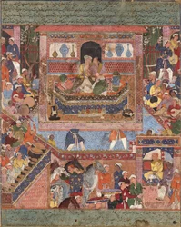Österrikisk tyska: Den grekiske kungen Feridun Shah konverterar till islam och gifter bort sin dotter med Hamza. Hamza-nama ; Volym 1 till 5 Feridun Shah, kungen av Grekland, konverterar till islam och gifter bort sin dotter med Hamza