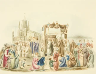 William Canynges begravning utanför St Mary Redcliffe