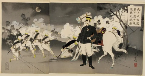 Seger i det stora slaget vid Pyongyang, september 1894