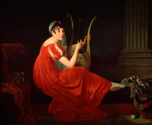 "Porträtt av Josephine Budayevskaya", 1806.