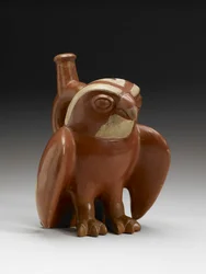 Hawk Vessel, 200-450 AD (lergods med slip)