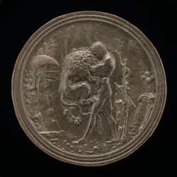 Hercules and the Nemean Lion, sent 1400-tal - tidigt 1500-tal.