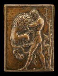 Stående Herkules med det Nemeiska lejonet, ca. 14881489.