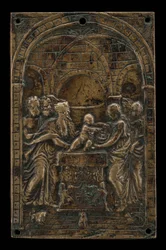 Presentationen av Jesus i templet, sent 1400-tal - tidigt 1500-tal.