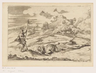 Landskap med George och draken Landskap efter Titian (serietitel)