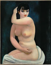 Kiki de Montparnasse (olja på duk)