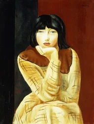 Ung kvinna sittande; Jeune Femme Assise