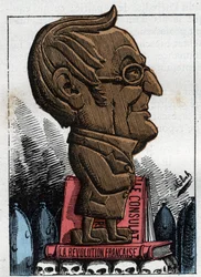 Porträtt av Adolphe Thiers (1797-1877), Frankrikes president