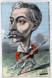 Porträtt av Edouard Lockroy (1838-1913), fransk politiker.