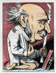 Porträtt av Jules Simon (1814-1896), fransk politiker