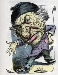 Porträtt av Louis Veuillot (1813-1883), fransk journalist och författare