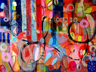 Livfull abstrakt expressionism