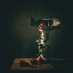 Moody Strawberry-sockel