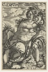 Cleopatra mötte slang Cleopatra (titel på objekt)