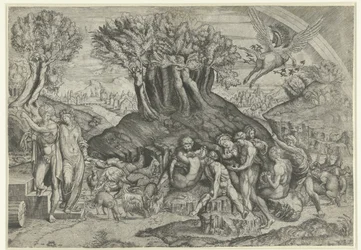 Berget Parnassus tillägnat Apollo och muser