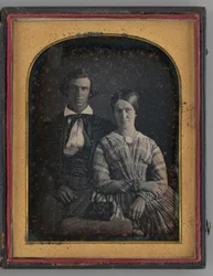Untitled Portrait of a Man and Woman, 1845.