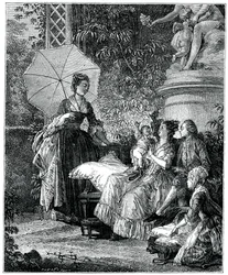 Moderskapets fröjd, 1885.