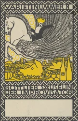 Akt 8: Gottlieb Säuselin improvisatören Sort nummer 8: Gottlieb Säuselin improvisatören..., 1907.