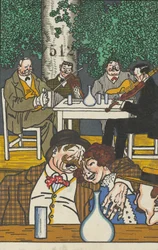På Heuriger, 1911.