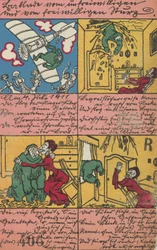 Ballad om det ofrivilliga och frivilliga fallet, 1911.