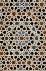 Bou Inania Madrasa, zelij kakel (keramik)
