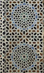 Bou Inania Madrasa, zelij kakel, c14th (keramik)