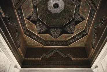 Kasbah of Thamiel glaoui, takdetalj (keramik)