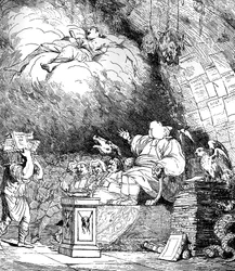 "Recensentens grotta", 1765.