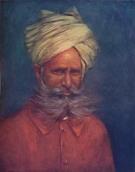 En retainer från centrala Indien, 1903