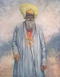 "A Retainer of the Maharaja of Cutch", 1903