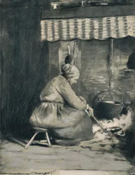 "En gammaldags härd", 1903
