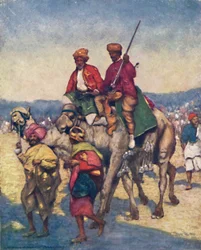 "Kameler från Mysore", 1903