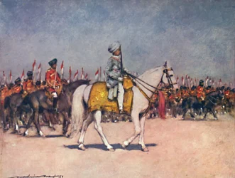 "Hans höghet Maharaja av Patiala", 1903