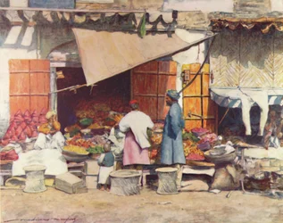 En fruktbod, 1905